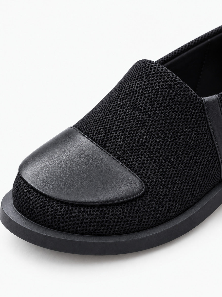Delphine – Mocassin bas femme – Noir