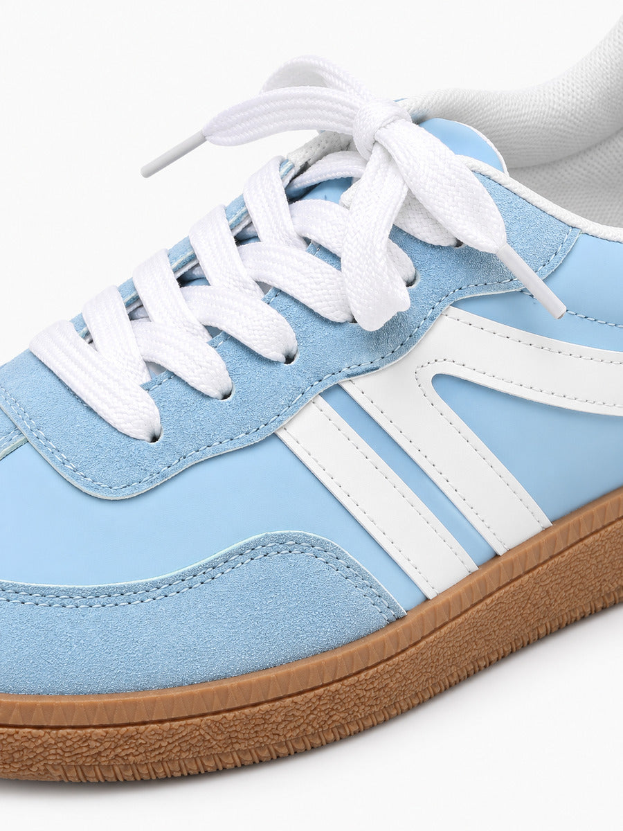 Diane – Baskets femme – Bleu — détail