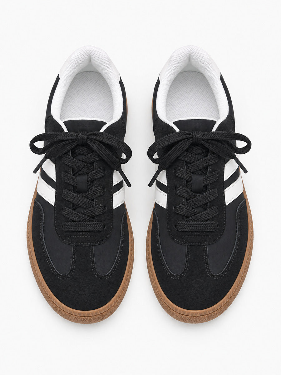 Diane – Baskets femme – Noir — dessus