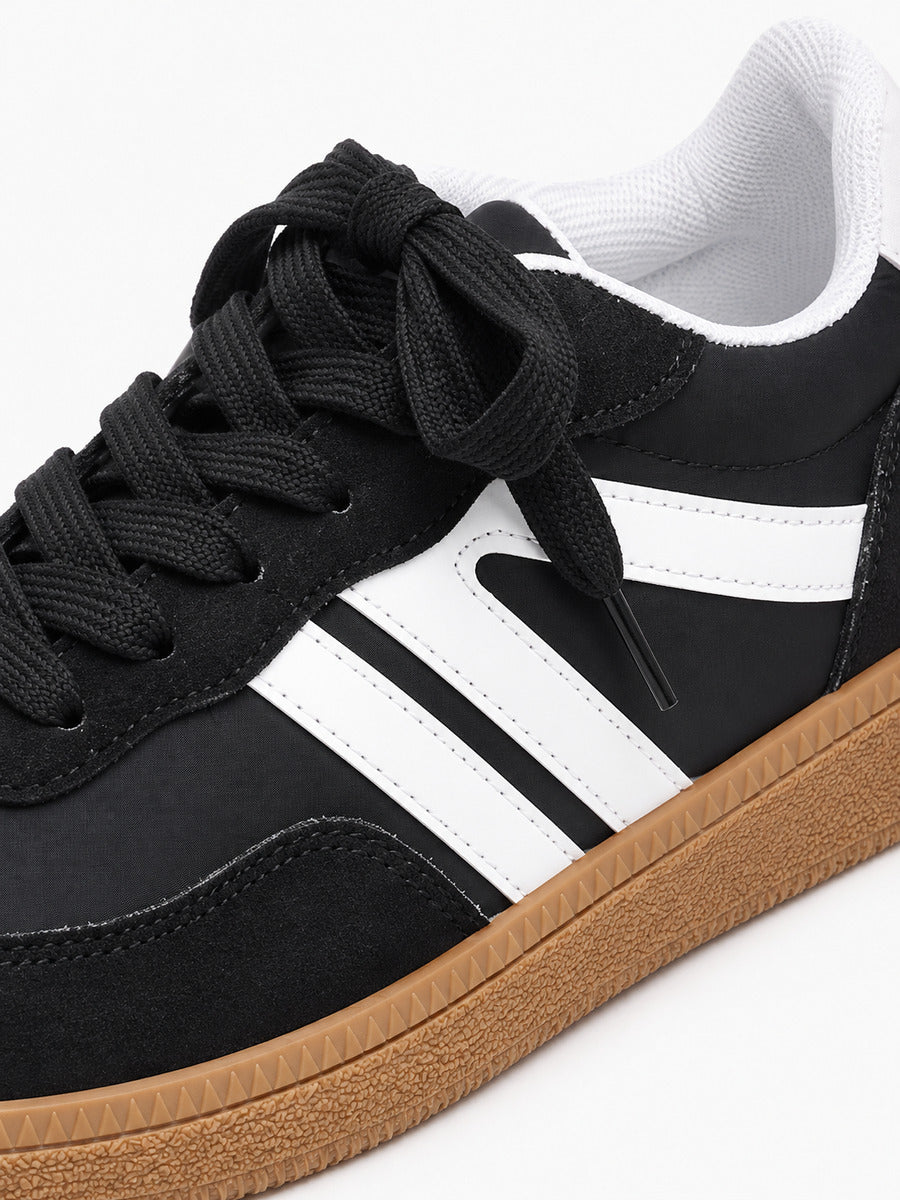 Diane – Baskets femme – Noir — détail