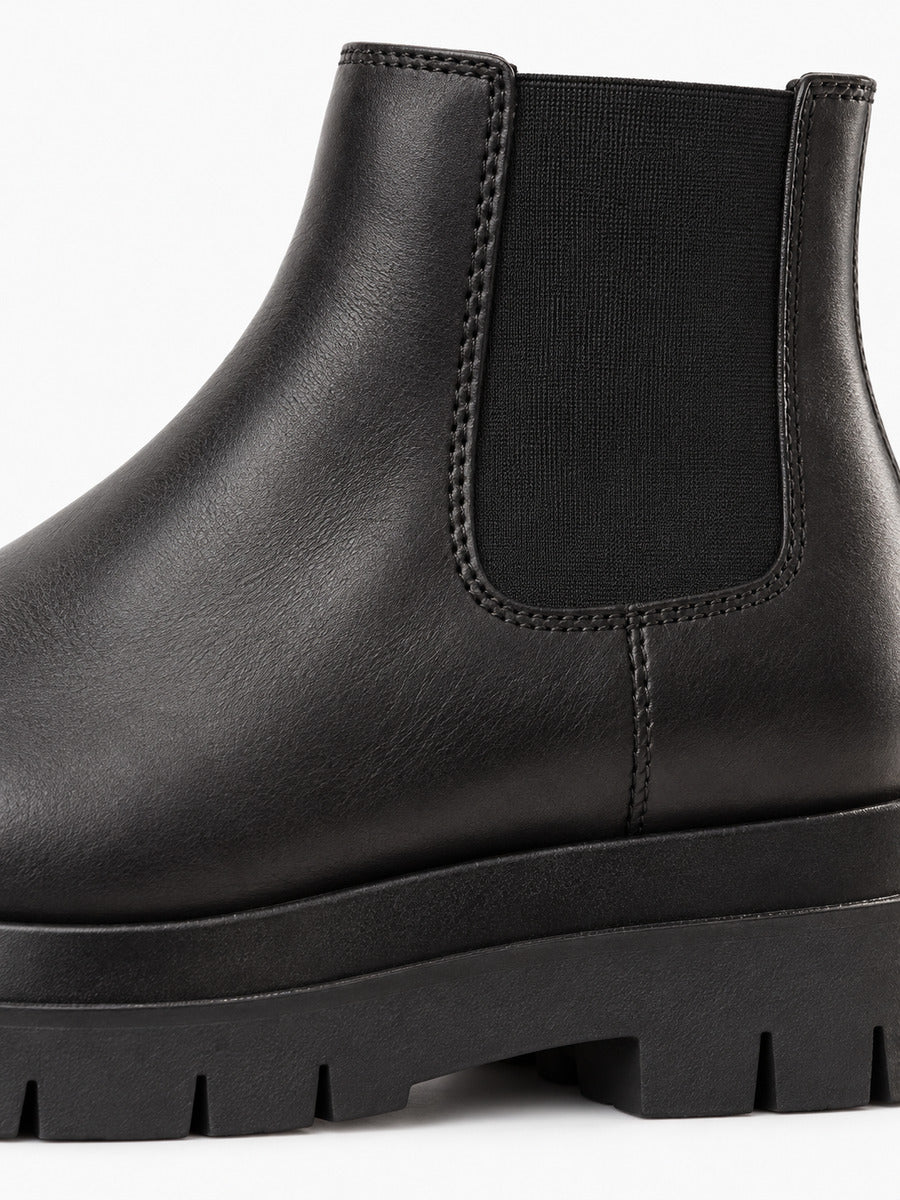 Eugène – Bottine Chelsea noire homme — détail