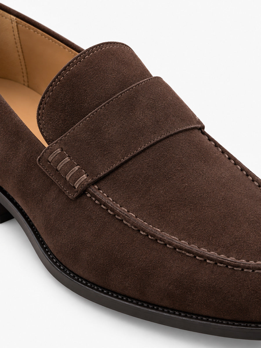 Gilles – Mocassin en daim homme — détail