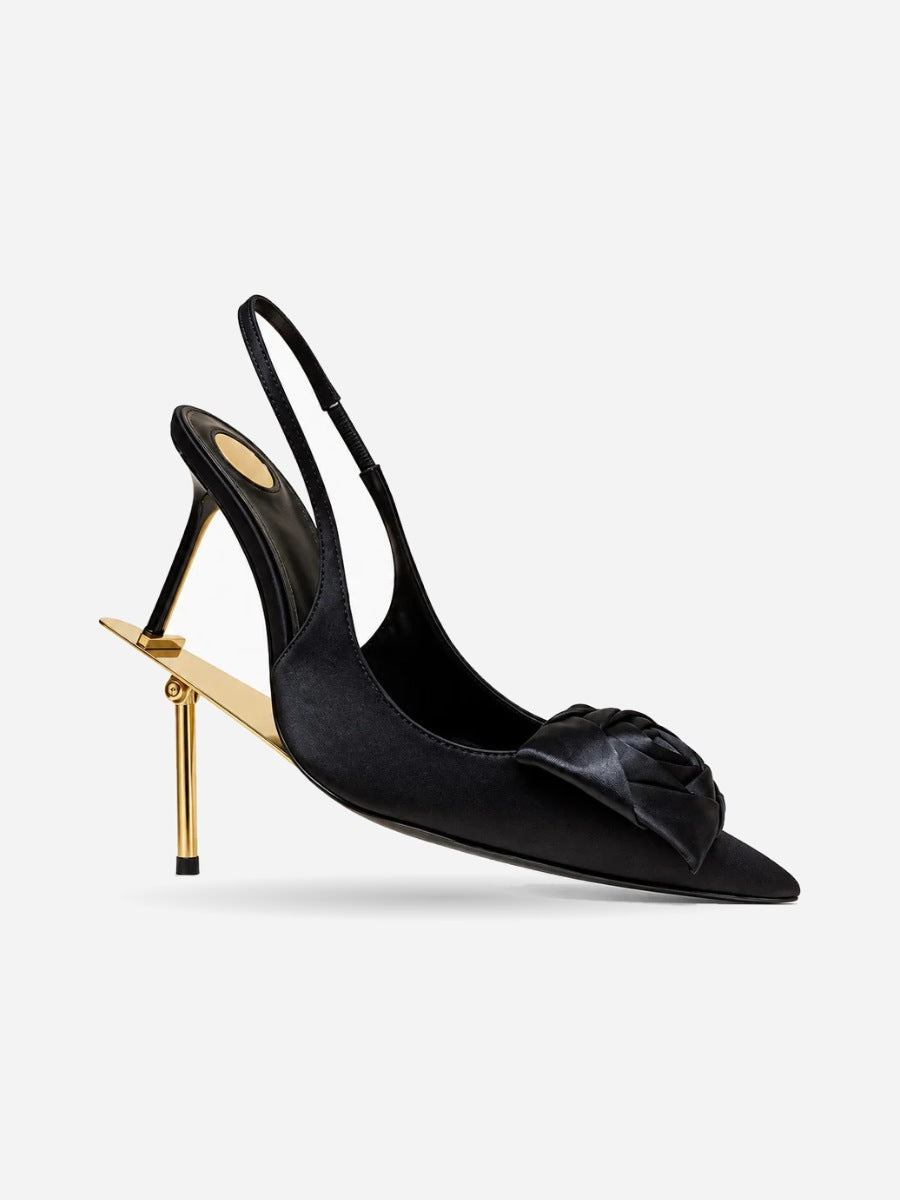 Jade – Sandale à talon haut pointue femme — profil droit
