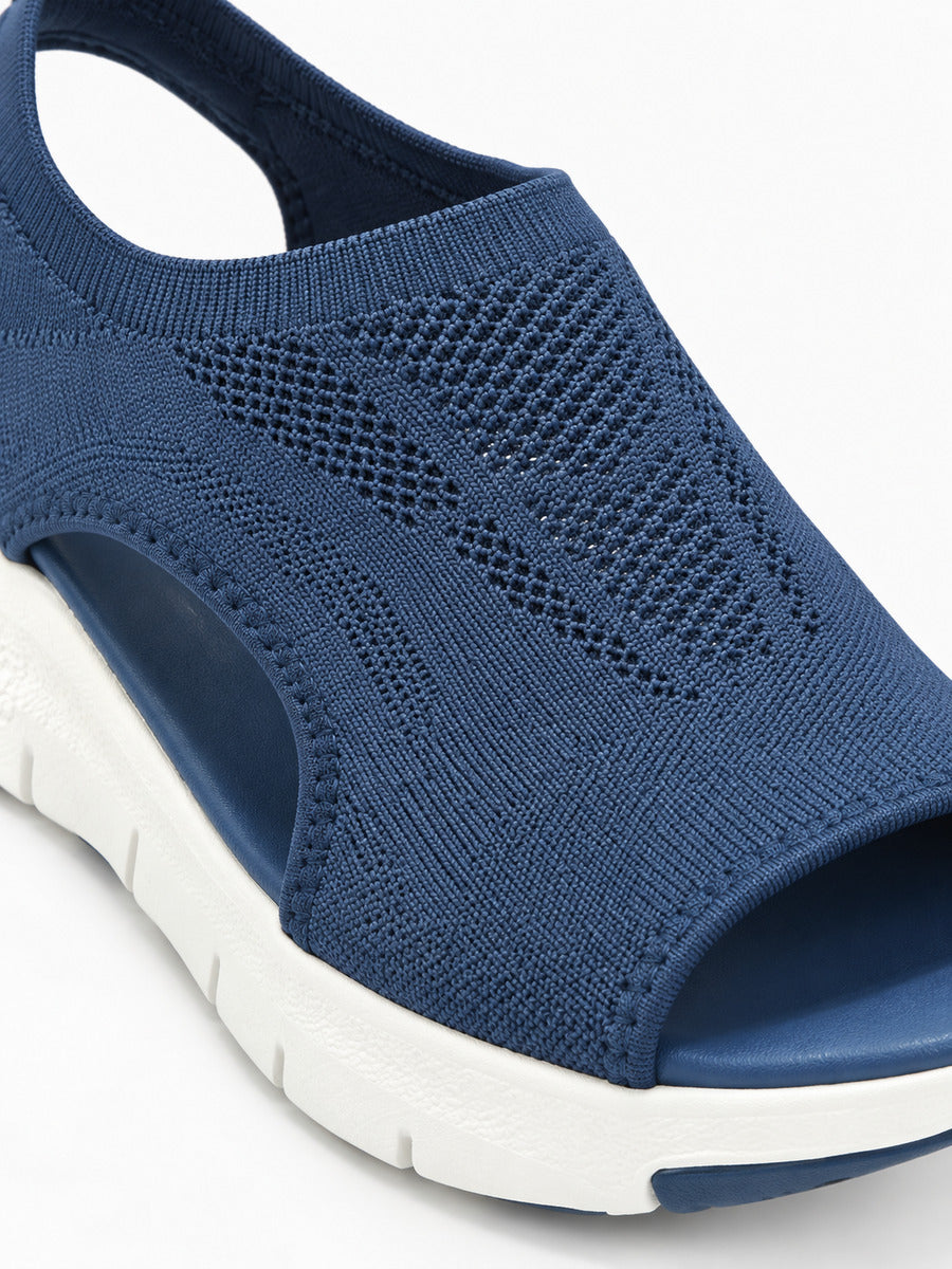 Joëlle – Sandale sport femme – Bleu — détail