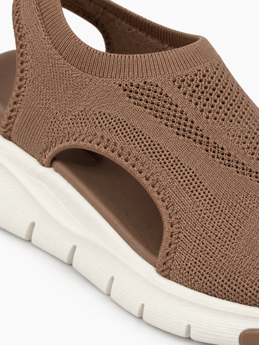 Joëlle – Sandale sport femme – Marron — détail