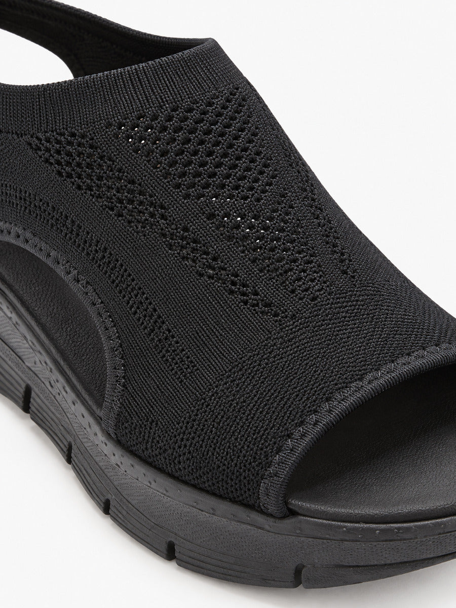 Joëlle – Sandale sport femme – Noir — détail