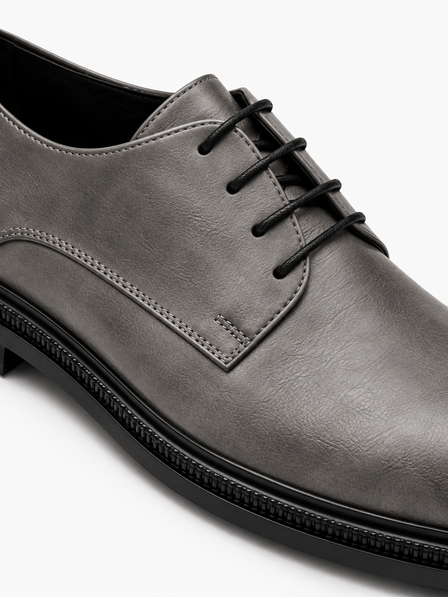 Julien – Chaussures Oxford cuir homme — détail matière
