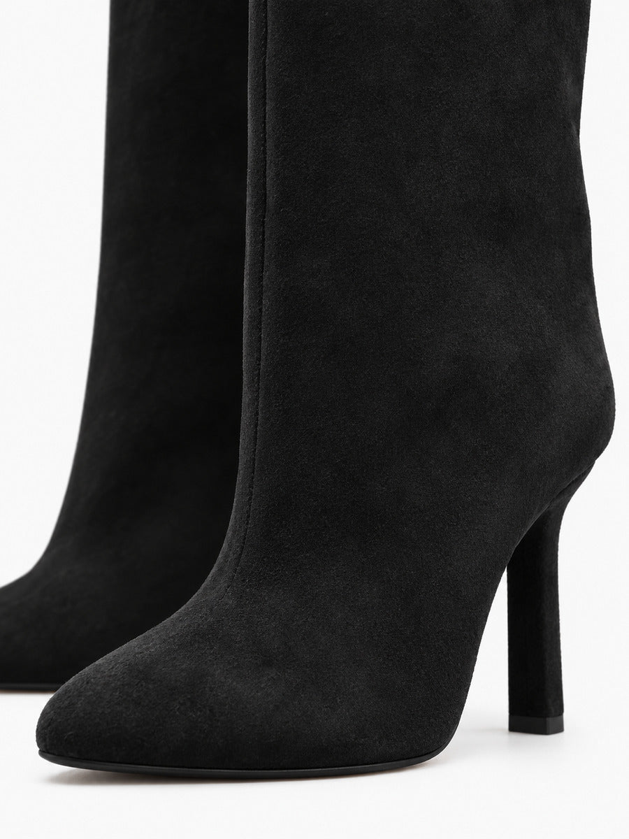 Lola – Botte haute à talon haut femme — détail