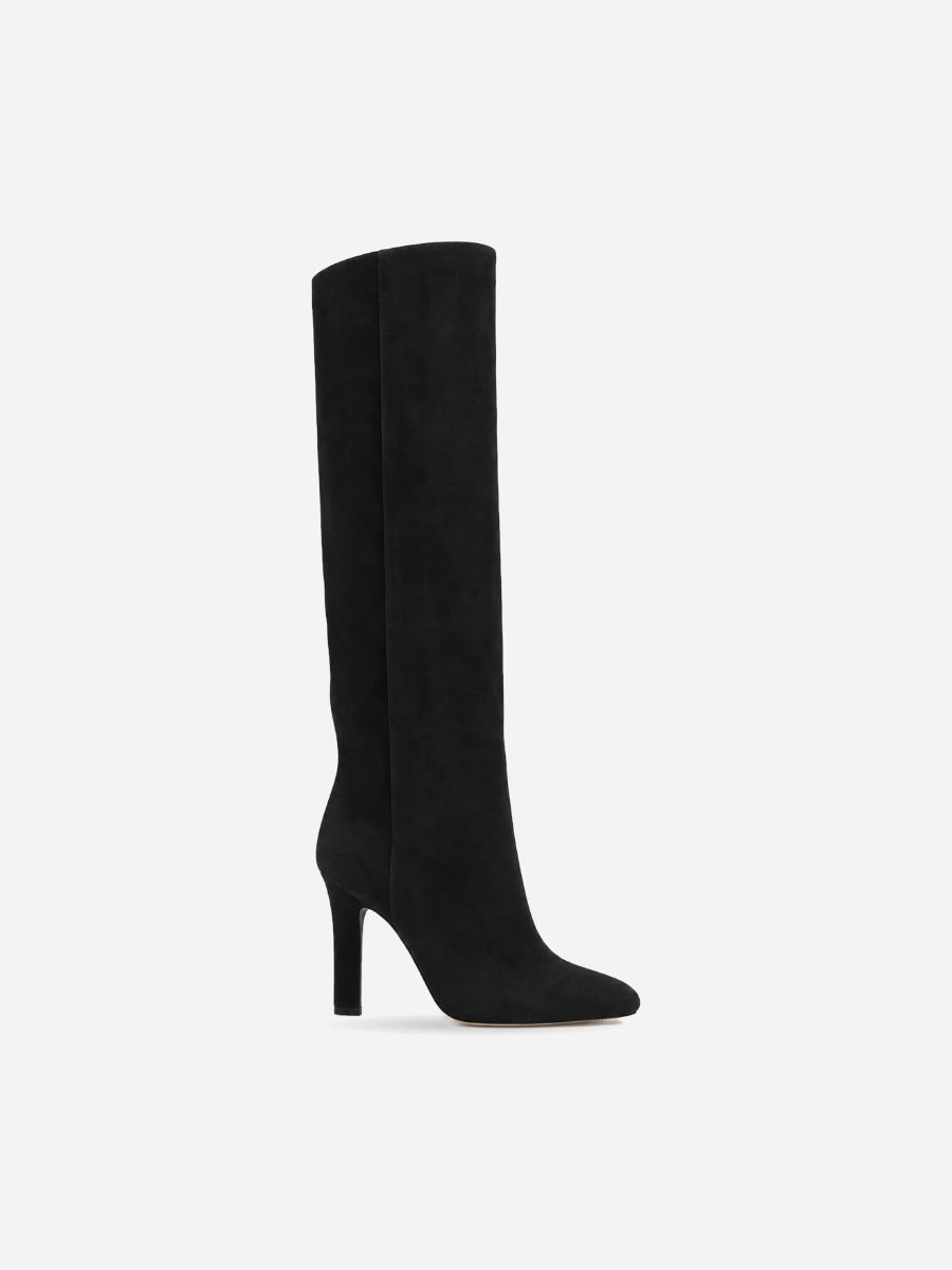 Lola – Botte haute à talon haut femme — profil droit