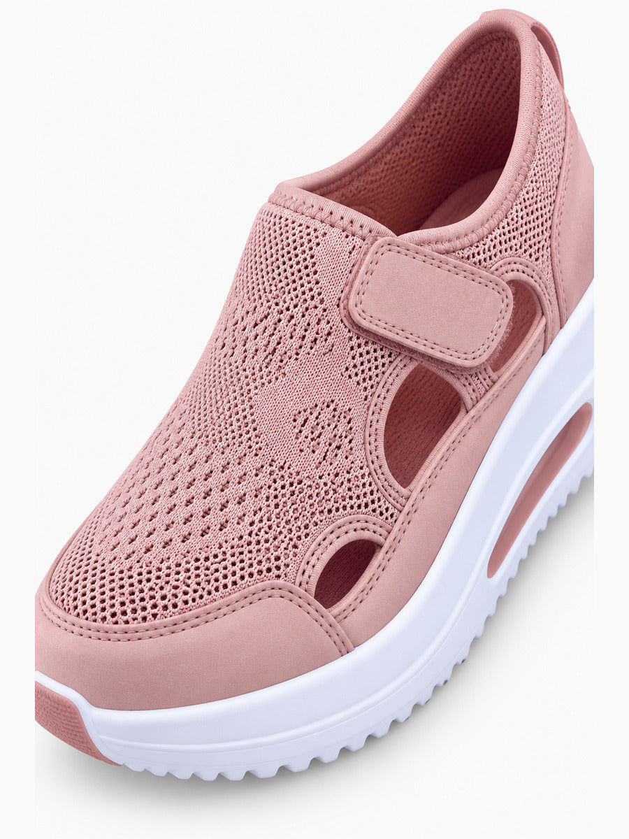 Lucia – Sandale sport femme – Rose — détail