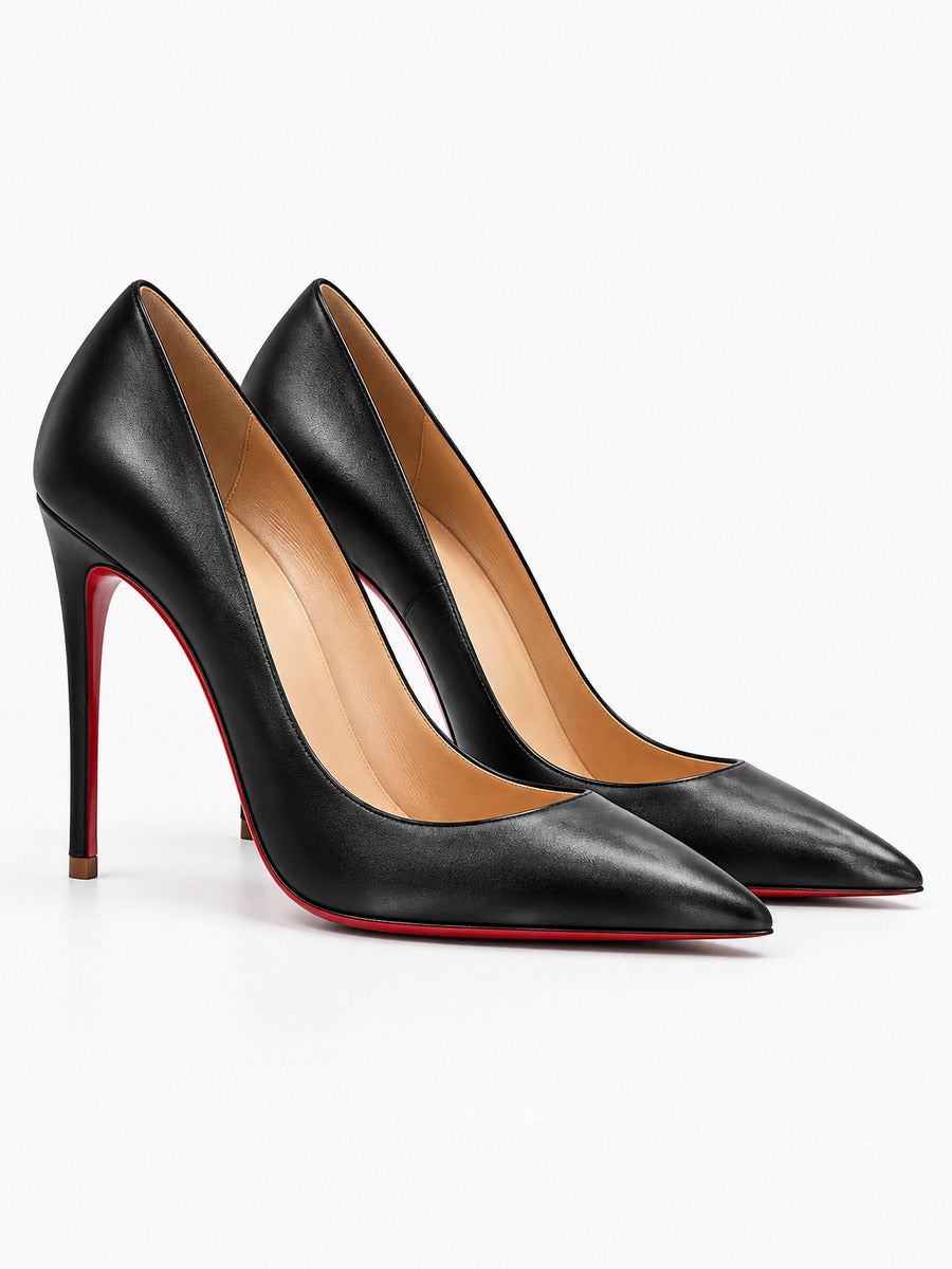 Madeleine – Escarpin à talon aiguille 12 cm femme — paire 3/4