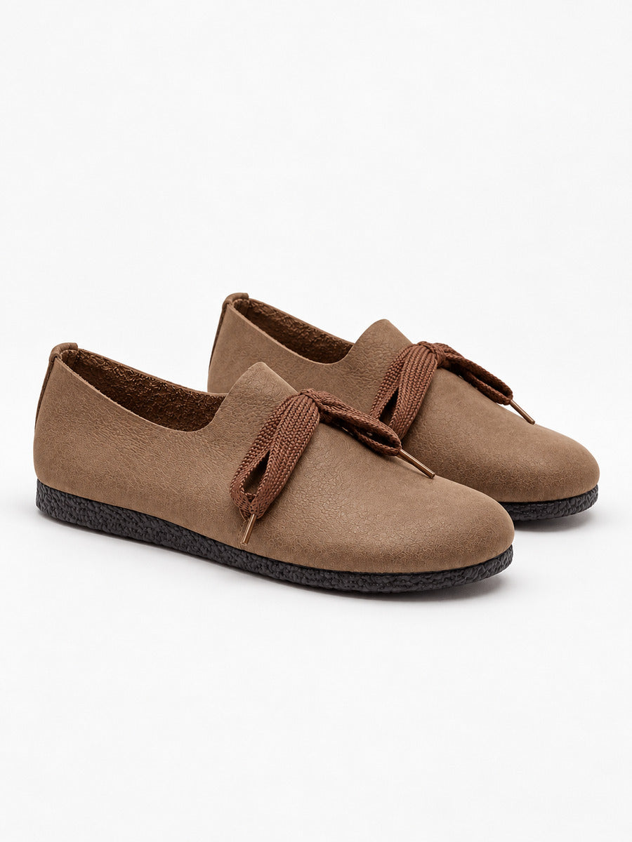 Marguerite – Mocassin femme – Kaki