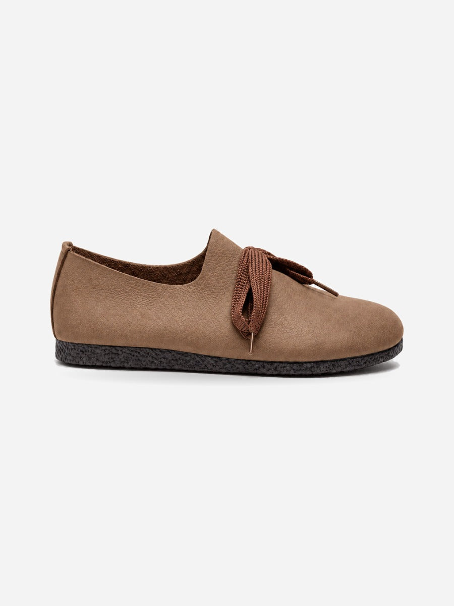 Marguerite – Mocassin femme – Kaki — profil droit