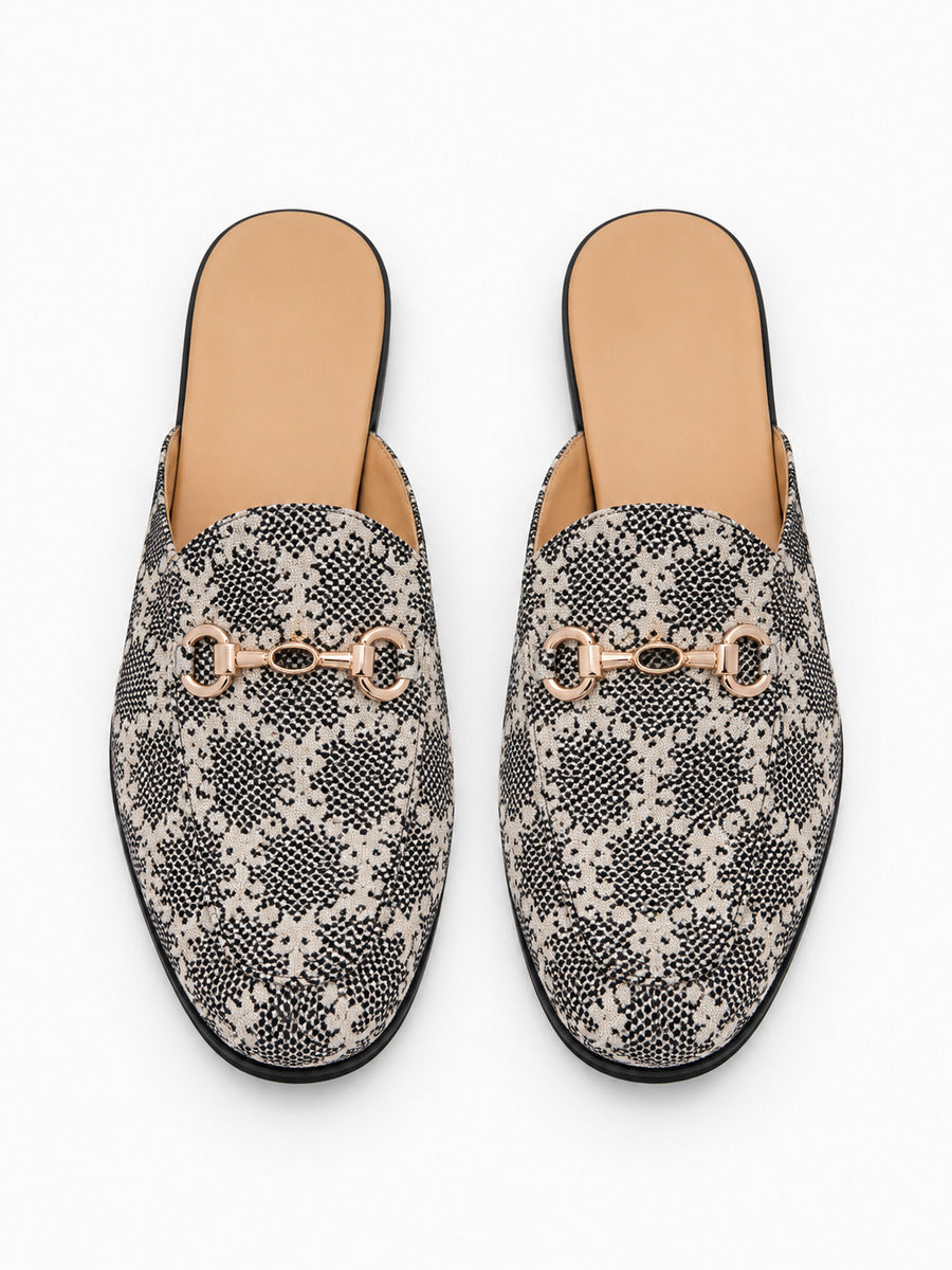 Martin – Mule demi-bout homme – Noir — dessus