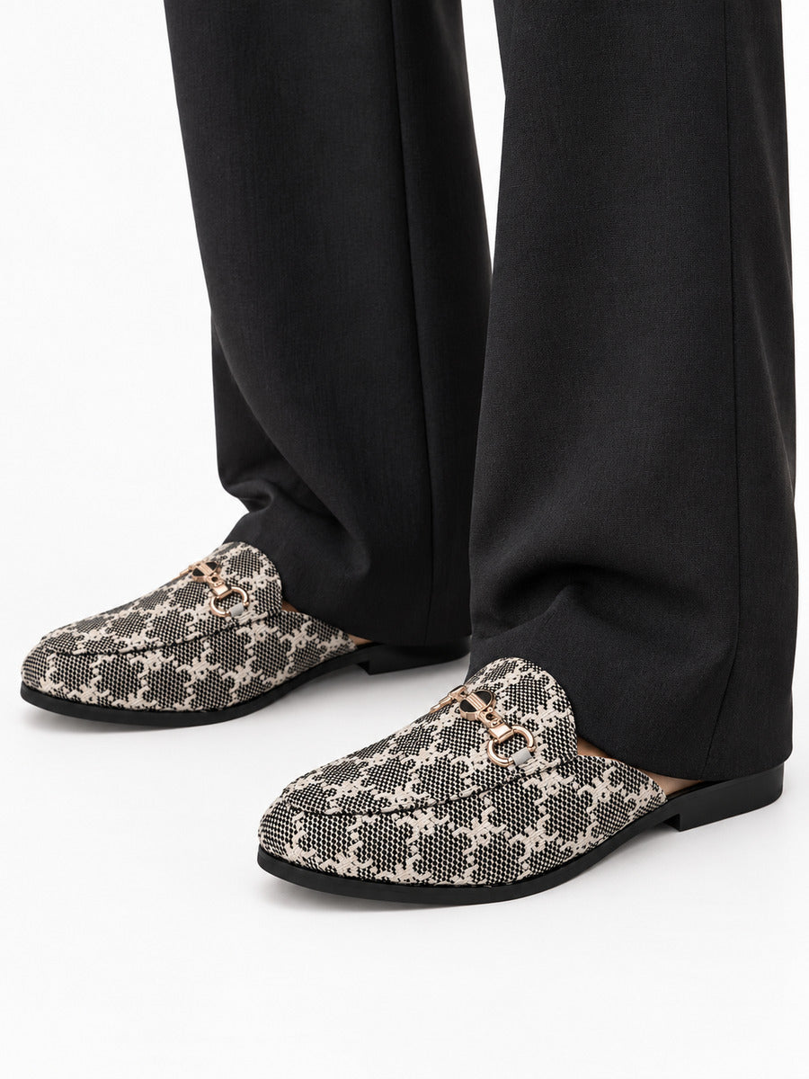 Martin – Mule demi-bout homme – Noir — portée