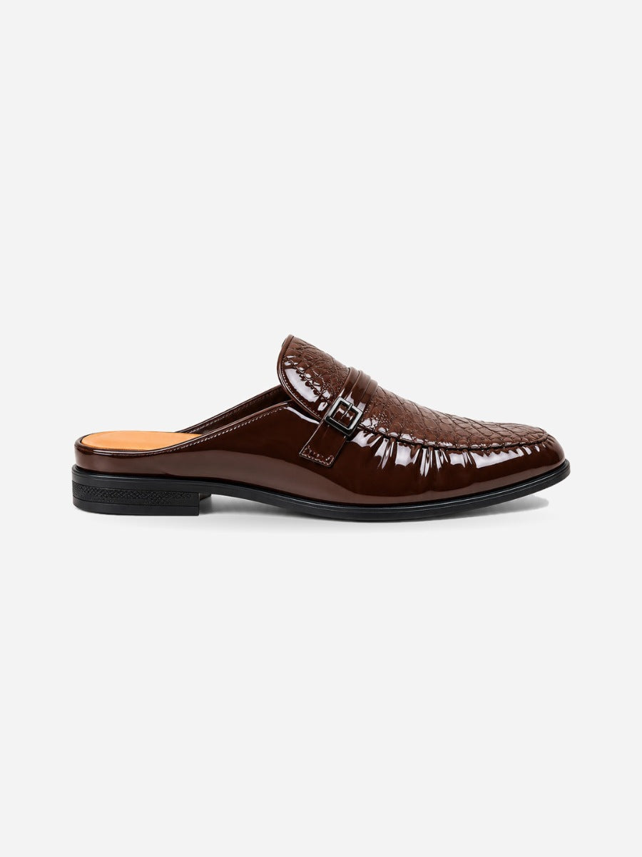 Mathieu – Mocassin classique homme – Marron — profil droit