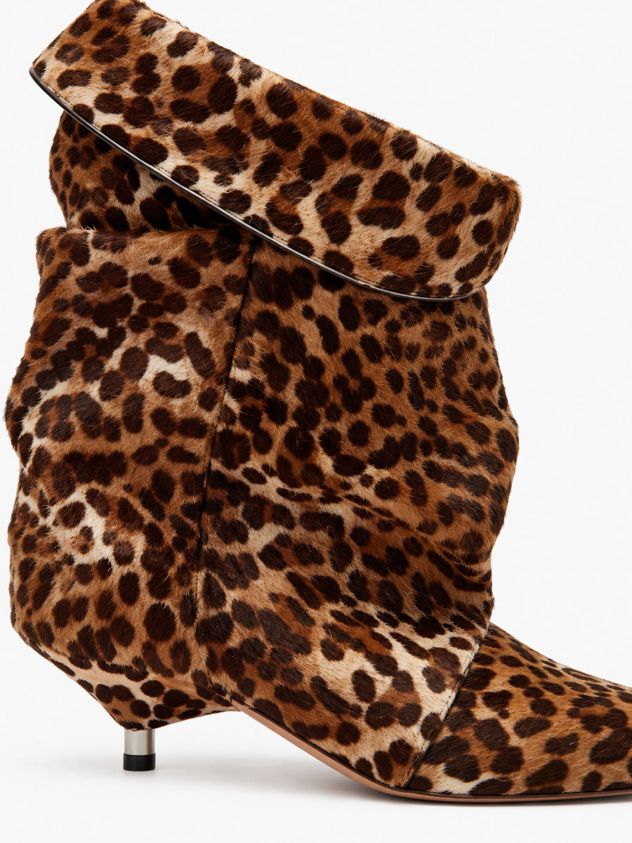 Mila – Bottine à talon fin pointue femme — détail