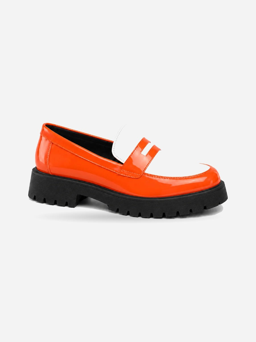 Sacha – Mocassin homme à semelle épaisse — profil droit