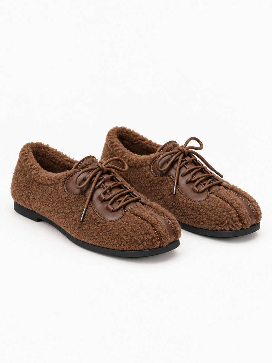 Sidonie – Mocassin marron femme — paire 3/4